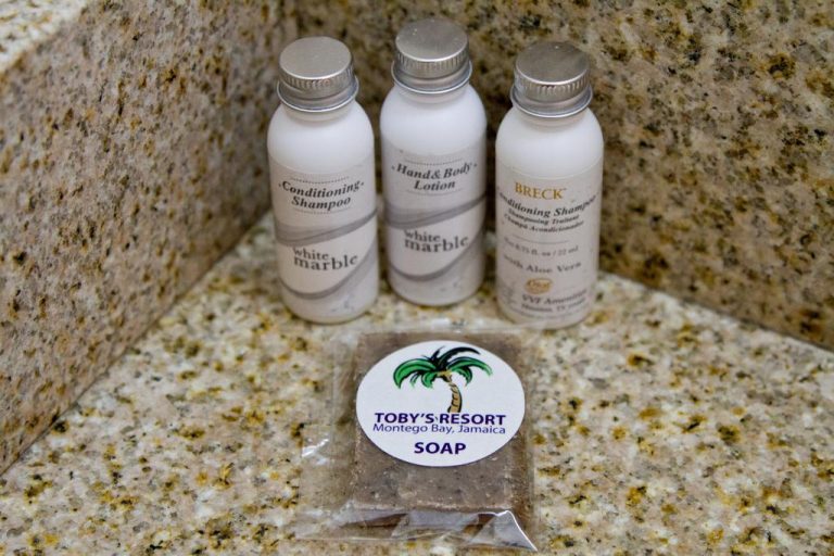 Free Toiletries | Toby's Resort